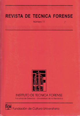 Revista de T&eacute;cnica Forense, N&ordm;11 (2002) - 2002