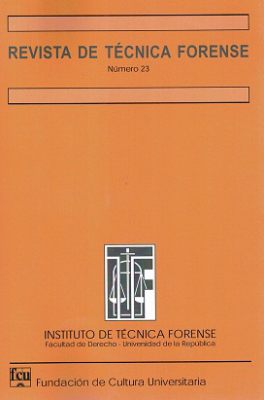 Revista de T&eacute;cnica Forense, N&ordm;23 (2020) - 2020