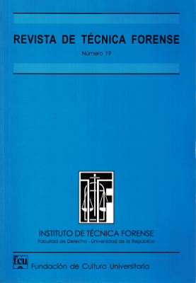 Revista de T&eacute;cnica Forense, N&ordm;19 (2011) - 2011