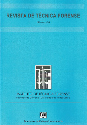 Revista de T&eacute;cnica Forense, N&ordm;24 (2021) - 2021
