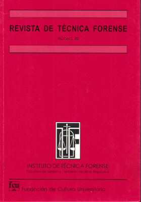 Revista de T&eacute;cnica Forense, N&ordm;20 (2015) - 2015