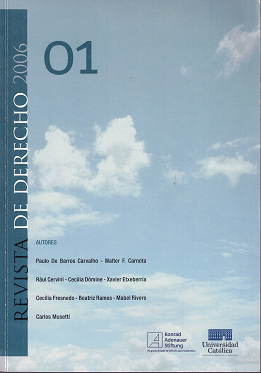 Revista de Derecho, Nº01 (2006) - 2006