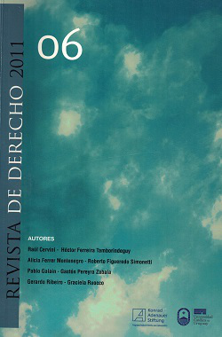 Revista de Derecho, Nº06 (2011) - Dic. 2011