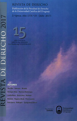 Revista de Derecho, Año 13 Nº15 (2017) - Jul. 2017