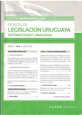 Revista de Legislación Uruguaya