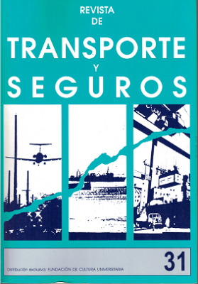 Revista de Transporte y Seguros, A&ntilde;o 31 N&ordm;31 (2018) - Oct. 2018