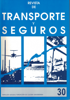 Revista de Transporte y Seguros, A&ntilde;o 30 N&ordm;30 (2017) - Oct. 2017