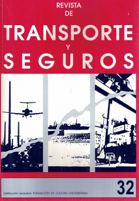 Revista de Transporte y Seguros, A&ntilde;o 32 N&ordm;32 (2019) - Set. 2019