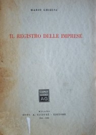 Il registro delle imprese