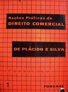 Noçòes Práticas de Direito Comercial