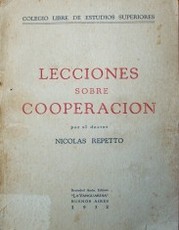 Lecciones sobre cooperación