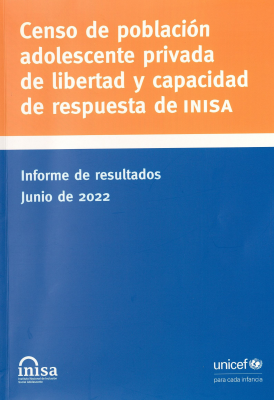 Censo de población adolescente privada de libertad y capacidad de respuesta de INISA : informe de resultados