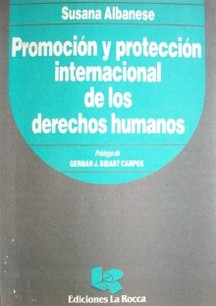 Promoción y protección internacional de los derechos humanos