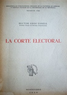 La Corte Electoral