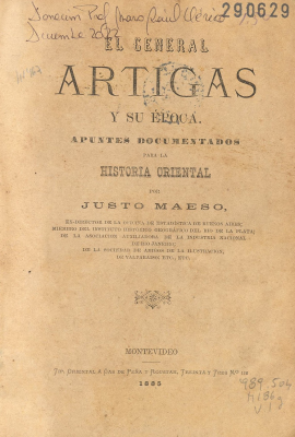 El General Artigas y su época