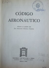 Código Aeronaútico