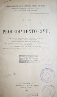 Código de Procedimiento Civil