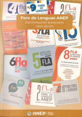 Foro de lenguas ANEP (15º) decimoquinto aniversario : libro de oro