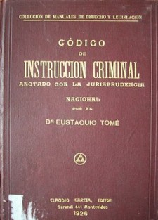 Código de Instrucción Criminal