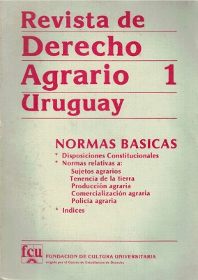 Revista de Derecho Agrario