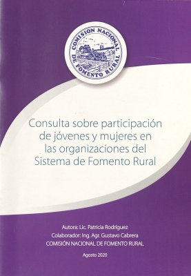 Consulta sobre participación de jóvenes y mujeres en las organizaciones del Sistema de Fomento Rural