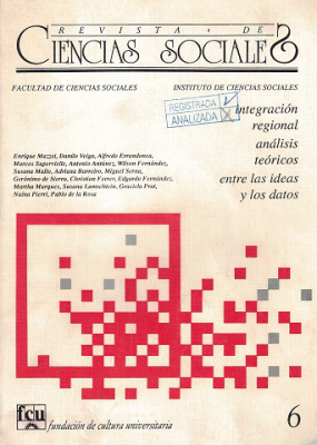 Revista de Ciencias Sociales, N°6 (1991) - 1991