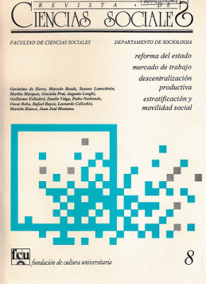 Revista de Ciencias Sociales, Año 8 Nº8 (1993) - 1993