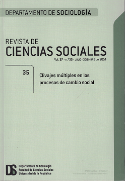 Revista de Ciencias Sociales, Vol. 27 Nº35 (2014) - Jul - Dic. 2014 - Clivajes múltiples en los procesos de cambio social