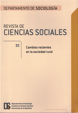 Revista de Ciencias Sociales, Vol. 26 Nº32 (2013) - Jul. 2013 - Cambios recientes en la sociedad rural