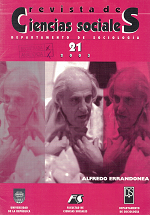 Revista de Ciencias Sociales, [Año 16] N°21 (2003) - Ago. 2003 - Homenaje a Alfredo Errandonea