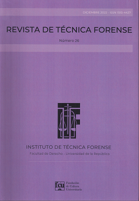 Revista de T&eacute;cnica Forense, N&ordm;26 (2022) - 2022