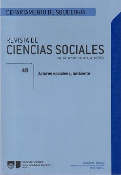 Revista de Ciencias Sociales, Vol. 34 Nº48 (2021) - Ene. - Jun. 2021 - Actores sociales y ambiente