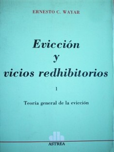 Evicción y vicios redhibitorios