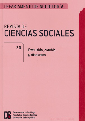 Revista de Ciencias Sociales, Vol. 25 Nº30 (2012) - Jul. 2012 - Exclusión, cambio y discursos