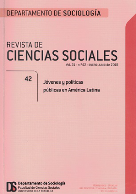 Revista de Ciencias Sociales, Vol. 31 Nº42 (2018) - Ene. - Jun. 2018 - Jóvenes y políticas públicas en América Latina