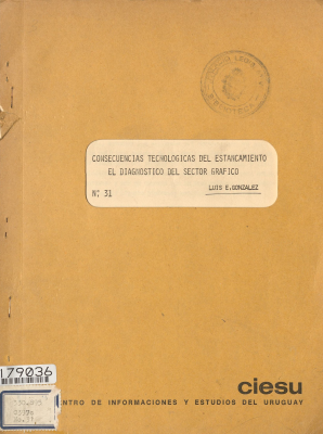 Consecuencias tecnológicas del estancamiento : el diagnóstico del sector gráfico