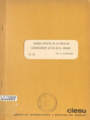 Algunos aspectos de la población económicamente activa en el Uruguay