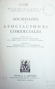 Sociedades y asociaciones comerciales