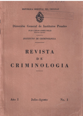 Revista de Criminología