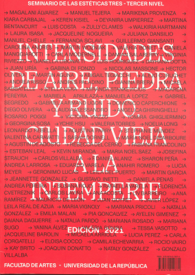 Intensidades de aire, piedra y ruido, Ciudad Vieja a la intemperie : edición 2021 ; Veintiséis constelaciones estallan brevemente en espacios indómitos : edición 2022