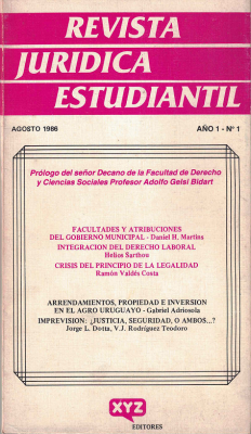 Revista Jurídica Estudiantil