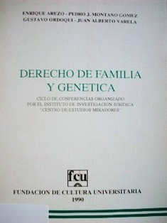 Derecho de familia y genética
