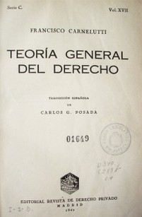 Teoría General del Derecho