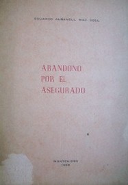 Abandono por el asegurado