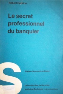 Le secret professionnel du banquier