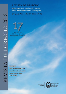 Revista de Derecho, Año 14 Nº17 (2018) - Jul. 2018