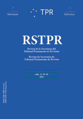 RSTPR, Año 11 Nº20 (2023) - Mar. 2023