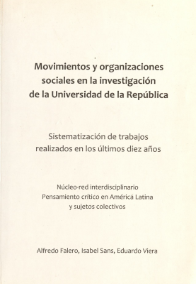 Movimientos y organizaciones sociales en la investigación de la Universidad de la República
