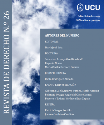 Revista de Derecho, Nº26 (2022) - Jul. - Dic. 2022