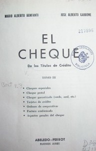 El Cheque